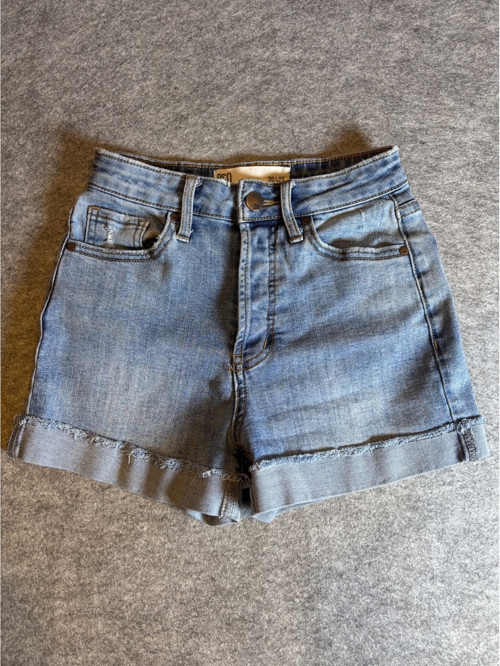 RSQ Super High Rise Mom Denim Shorts Size 00
